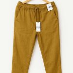 Cotton Trouser - Brown