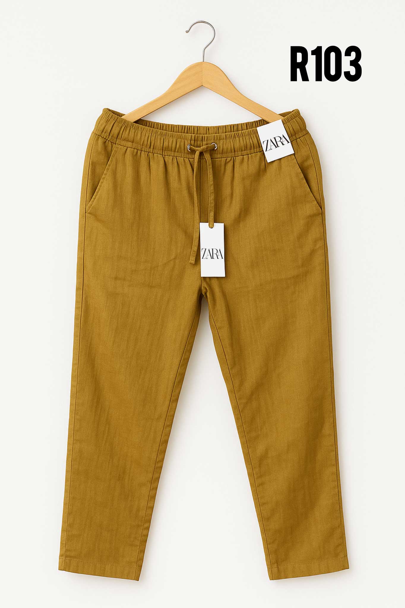 pru2 Cotton Trouser - Brown - Image 1