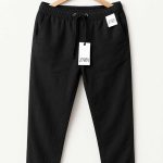 Cotton Trouser - Black